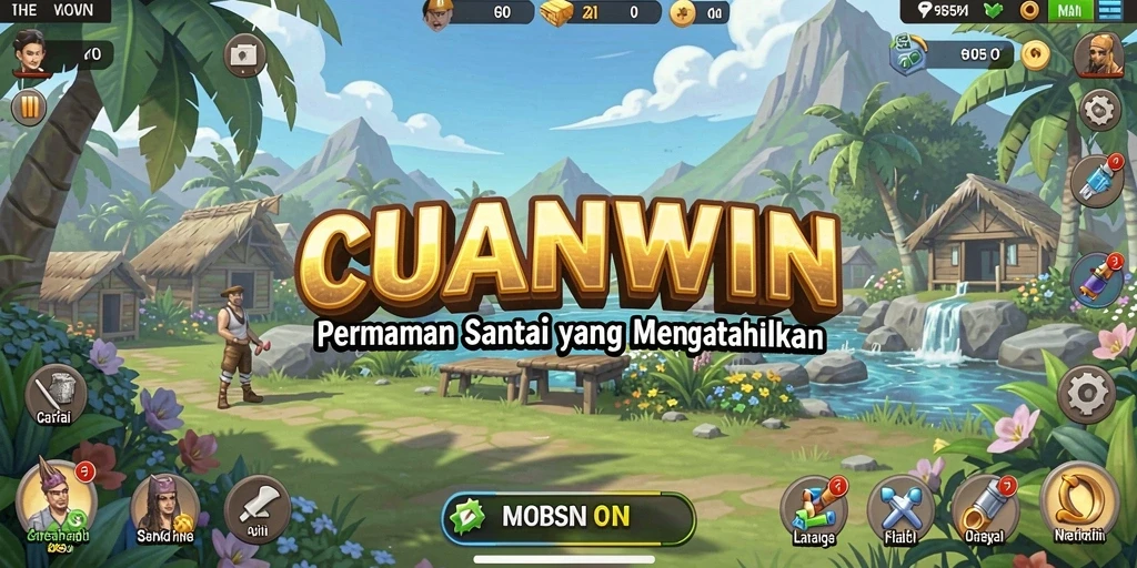 Tangkapan layar gameplay menampilkan keseruan bermain CUANWIN.