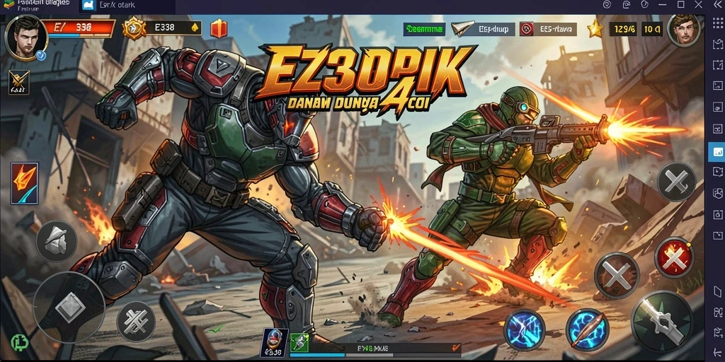 Gameplay EZ338 yang menegangkan dan mengasyikkan.