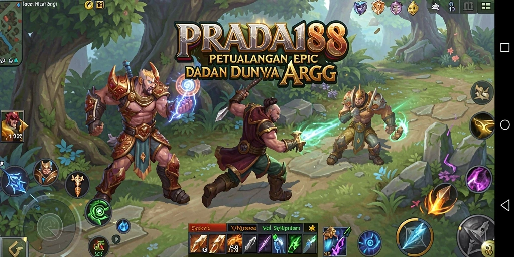 Tampilan menarik dari gameplay ARPG PRADA188 yang mendebarkan.