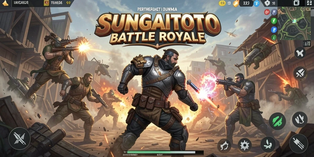Gameplay mendebarkan pada SUNGAITOTO saat bertempur di medan perang.