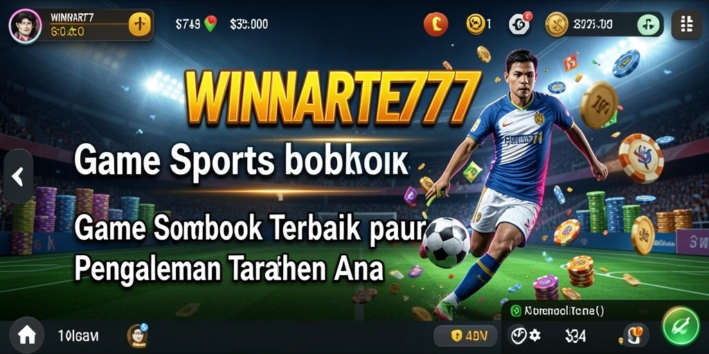 Tampilan gameplay Sportsbook seru di WINRATE777.