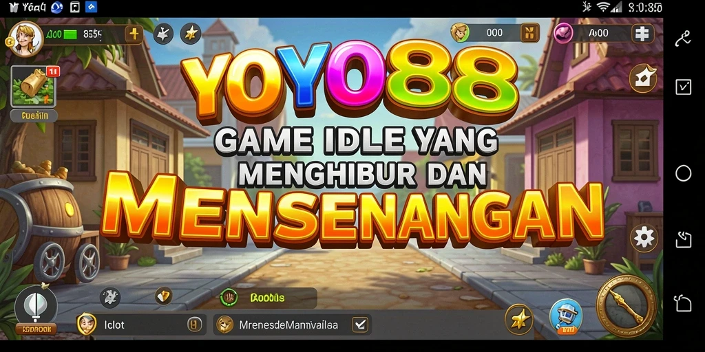 Tampilan gameplay menarik dari YOYO88 yang menggoda.